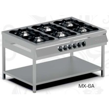 Pimak Tüplü Taban Raflı 2 Gözlü Ocak