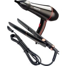 Powertec Tr 601 Profesyonel Fön Makinesi + TR-2850 Seramik Saç Şekillendirici Düzleştirici