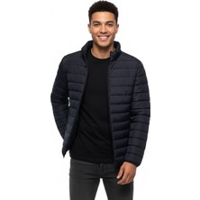 Only & Sons Only&Sons Brody Quilt Erkek Lacivert Dik Yaka Ceket