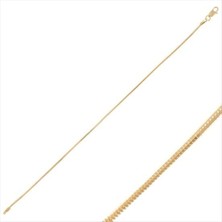 Hakan Mücevherat 1mm Yuvarlak Balıksırtı Model  14 Ayar Altın Bileklik