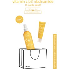 ziaja Vitamin C B3 Niacinamide Yüz Serumu 50 ml + Vitamin C.b3 Niacinamide Yüz Toniği Sprey 2'li Set