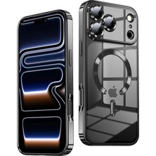 MMP Shop Iphone 17 Pro Max Uyumlu Magsafe Özellikli Kamera Korumalı Şeffaf Kılıf