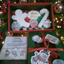 Yıldız İskandinav 🎄 “yılbaşı Özel Boyama Seti+Bileklik – Şık Hediye Kutulu Aile Okul Etkinlik Paketi”