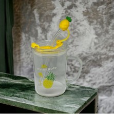 Ett Ananas Tasarımlı Kupa Bardak