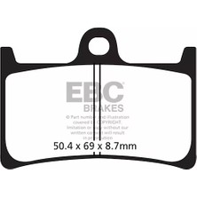 Ebc Fren Balatası SFA252 Yamaha Mt-07 Moto Cage Ön