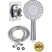 Yapı Kalite Nirvana 3 Farklı Püskürtmeli Masaj Etkili - Dayanıklı Paslanmaz El Duşu Seti