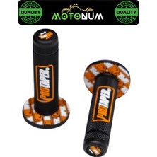 Motonum Arora Safari 125 Silikonlu Elcik Turuncu Protaper PR3085