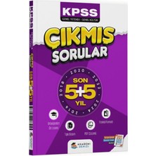 Akademi Denizi Yayıncılık Kpss Genel Kültür Genel Yetenek Lise Önlisans Son 5 + 5 Yıl Çıkmış Sorular Fasikülü