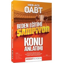İndeks Akademi Yayıncılık 2026 Öabt Meb-Ags Beden Eğitimi Şampiyon Konu Anlatımı