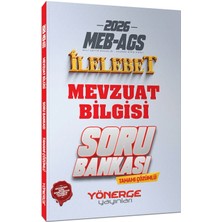 Yönerge Yayınları 2026 Meb-Ags Mevzuat Bilgisi Ilelebet Soru Bankası