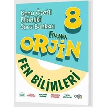 Orjin Yayınları 8. Sınıf Fen Bilimleri Soru Bankası