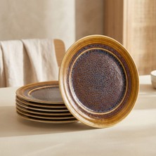 Güral Porselen Valeron 6 Adet 27 cm Servis Tabağı Reaktif Saura 137