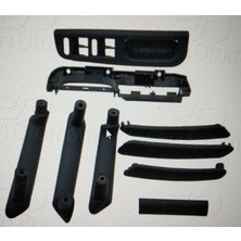 Wisco Vw Passat B5-B5.5 (96-05) Kapı Kol Tutamak Seti (Siyah) 3B0867179AA94