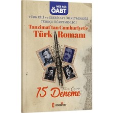 Edebiyat Tv Yayınları ÖABT Türk Dili ve Edebiyatı Tanzimattan Cumhuriyete 15 Deneme Çözümlü
