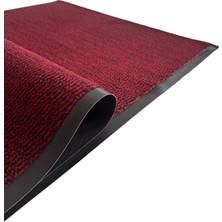 Dekoset 80 x 120 Cm Bordo Paspas (Kapı Önü Nem Alıcı Paspas)