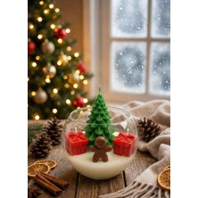 Yılbaşı Cam Fanus Set