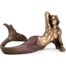 Veronese Bronz Renk Büyük Deniz Kızı Figürü 64CM