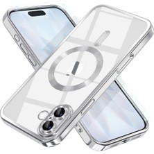 MMP Shop Iphone 17 Uyumlu Magsafe Özellikli Kamera Korumalı Şeffaf Kılıf