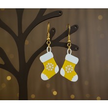 Kanem3D Yılbaşı Çorap Küpeler