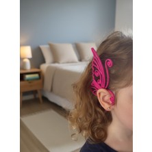 Kanem3D Kelebek Kanat Kulak Arkası Küpe