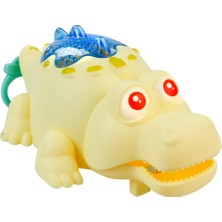 Cosby Kurmalı Işıklı Neşeli Timsah - Sarı