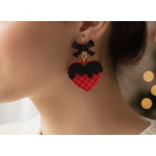 Kanem3D Fiyonk Kalp Küpe