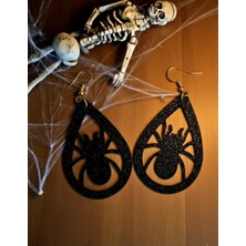 Kanem3D 2 Çift Çerçeveli Örümcek Küpeler