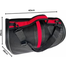 Arat Pazarlama Fileli Flybag Kedi ve Köpek Taşıma Çantası