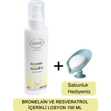 Ersağ Bromelain ve Resveratrol Içerikli Losyon 100 ml + (Sabunluk Hediyemiz) 624-07