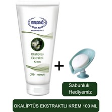 Ersağ Okaliptüs  Ekstraktlı  Krem 100 ml + (Sabunluk Hediyemiz) 395-02