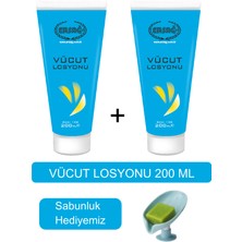 Ersağ Vücut Losyonu (2 Adet ) 200 ml + (Sabunluk Hediyemiz) 138-01