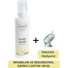 Ersağ Bromelain ve Resveratrol Içerikli Losyon 100 ml + (Sabunluk Hediyemiz) 624-05