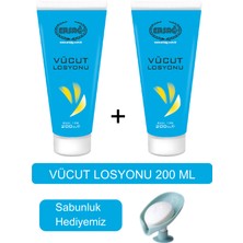 Ersağ Ersag Vücut Losyonu (2 Adet ) 200 ml + (Sabunluk Hediyemiz) 138-06