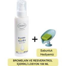 Ersağ Bromelain ve Resveratrol Içerikli Losyon 100 ml + (Sabunluk Hediyemiz) 624-08