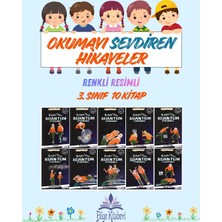 Ata Yayıncılık 3.sınıf Okumayı Sevdiren Renkli Resimli Hikayeler 16 - 10 Kitap