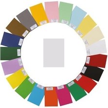 Erkam Ofis Alex Shoeller Fon Kartonu 50X70 1301/CC Beyaz 100'LÜ Paket