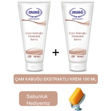 Ersağ  Ersag Çam Kabuğu Ekstraktlı Krem (2ADET) 100 ml - (Sabunluk Hediyemiz) 378-07