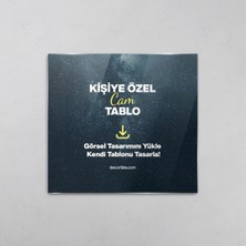 Decorible Kişiye Özel Cam Tablo Baskı Kare