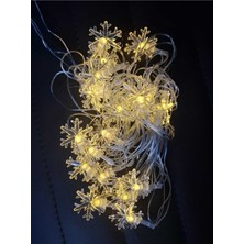 Empressco Sarı LED Işık Kartanesi 3mt, 20 Ampul, Sıcak ve Enerjik Atmosfer Yaratır