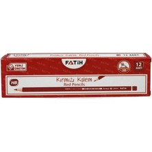 Fatih Kalem Fatih Kopya Kalemi Kırmızı Hb 12'li Paket