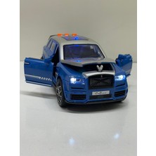 Scowetto Sürtmeli Sesli Işıklı Müzikli Lüks Makam Arabası 18 cm Açılabilir Kapılar. Rolls Royce