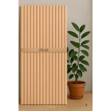 Fix-go 10 cm Uzunluk 35 mm Kalınlık Ahşap Pürüzsüz Yuvarlak Çubuk 50 Adet, Çok Amaçlı, Sağlam, Hobi Çubuğu