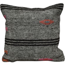 Kilim Antik El Dokuma Dekoratif Kilim Kırlent Yastık Kılıfı 0923 - Yeni - Çok Renkli