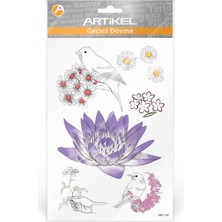 Artikel Lotus Geçici Dövme