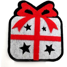 Empressco Çok Renkli Keçe Hediye Kutuları, Yılbaşı Süsleri, 6 Adet, Neşeli ve Şık Tasarım