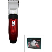 Waer WA-001 Saç Sakal Kesme Traş Makinesi Çift Bataryafiş Şarjlıkesim Ayarlı Bıçak=0.8--2