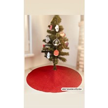 Empressco Kırmızı Yılbaşı Ağacı Eteği, Şık ve Sıcak Dekorasyon Için Perfect Seçenek