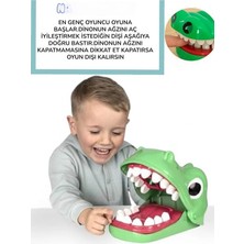 Yıldırım Oyuncak Dino Diş Çekme Oyunu – El Becerisi ve Refleks Geliştiren Çocuk Oyunu 21 cm