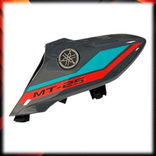 Moto Express Yamaha MT25 2022-2023 Sol Depo Önü Yanı Grenajı Kapağı Ramair Paneli Nardo Gri A