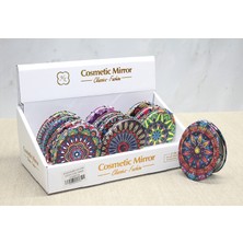 SanalAMCA Store Taşlı El Aynası Oval Ince 4